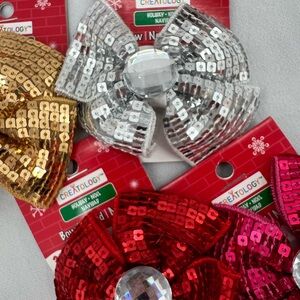 Sequin Hairbows